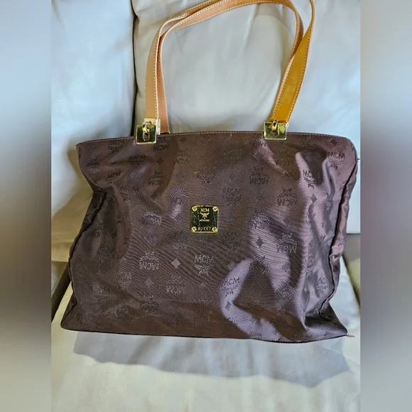 Mcm monogram nylon zip tote - Picture 7 of 7